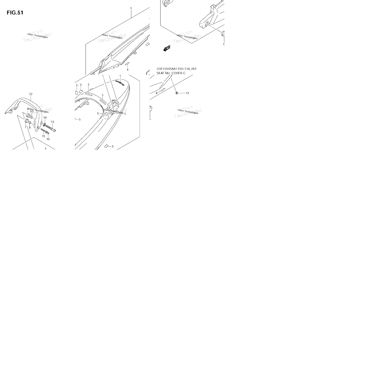 Seat Tail Cover