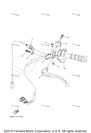 Handle Switch Lever