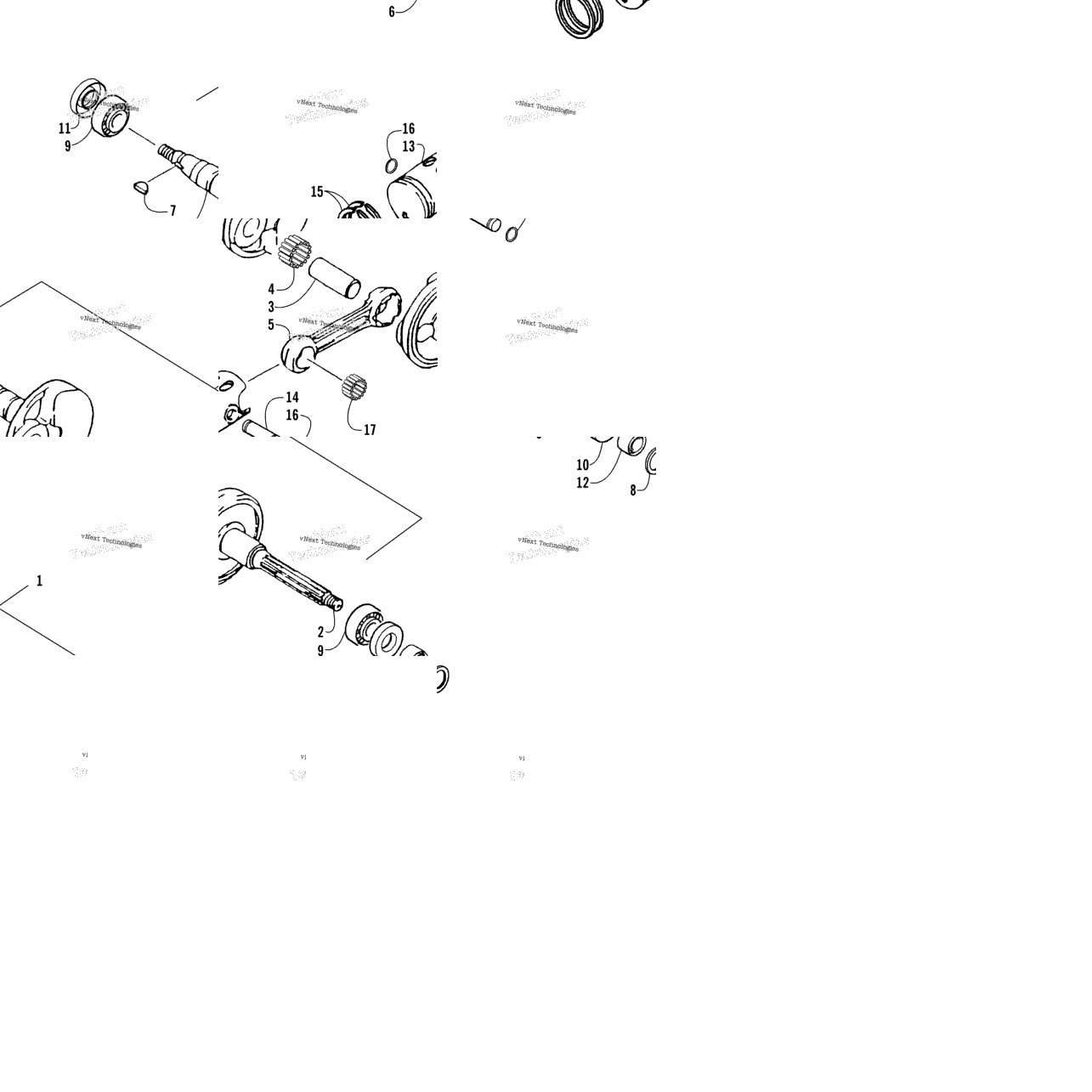 Crankshaft And Piston Assembly