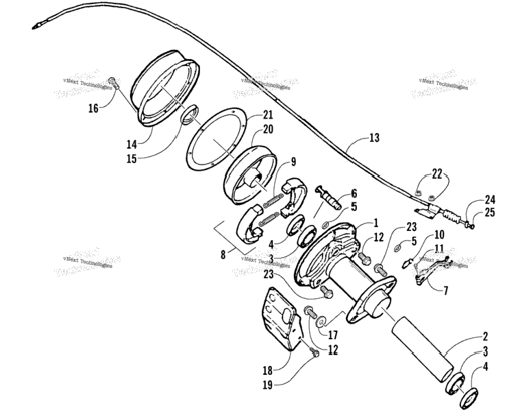 Rear Brake Assembly