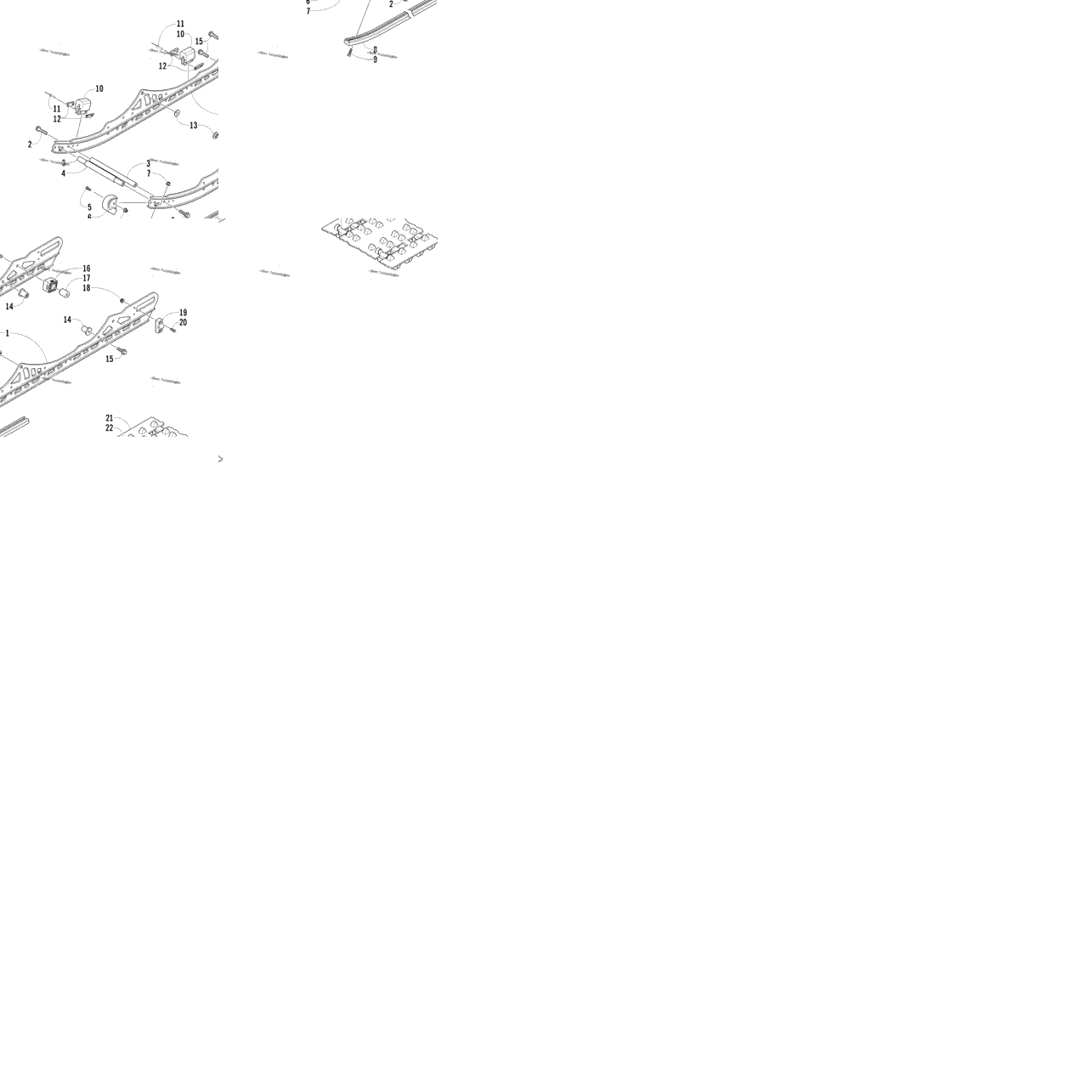 Slide Rails And Track Assembly