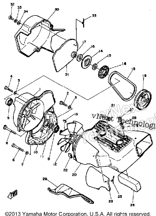 Air Shroud - Fan Ec540c - D