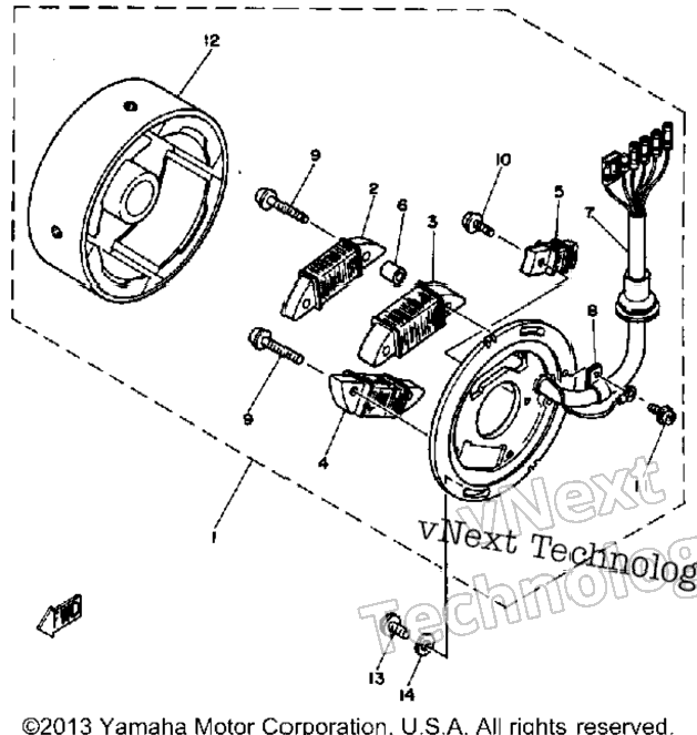C - D - I - Magneto Ec540d