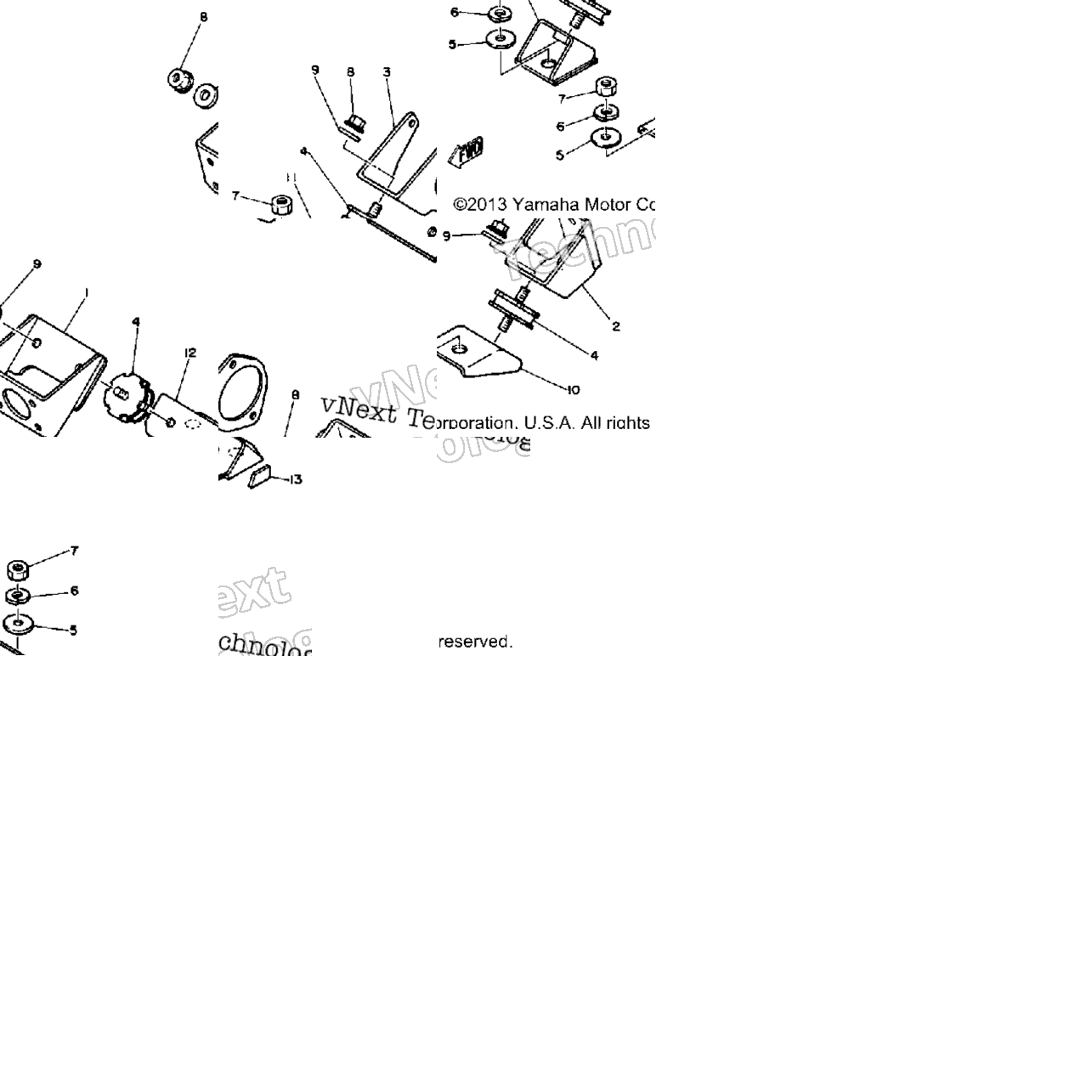 Engine Bracket Ec540d