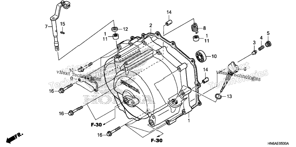 Front Crankcase Cover