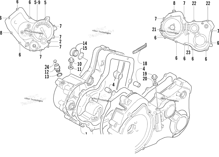 Crankcase Cover Assembly