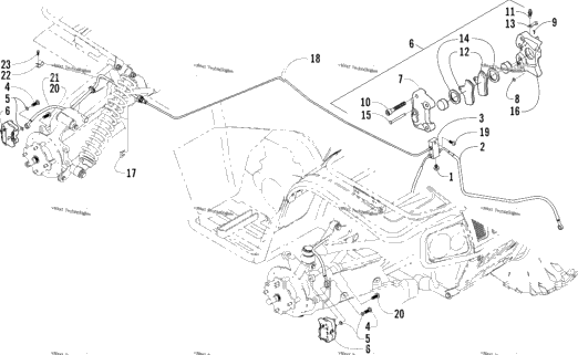Hydraulic Brake Assembly