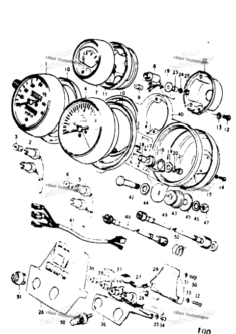 Combination Meter (Gt750l