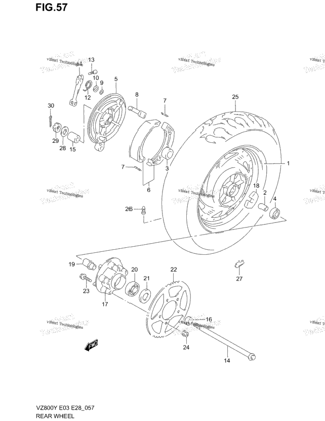 Rear Wheel