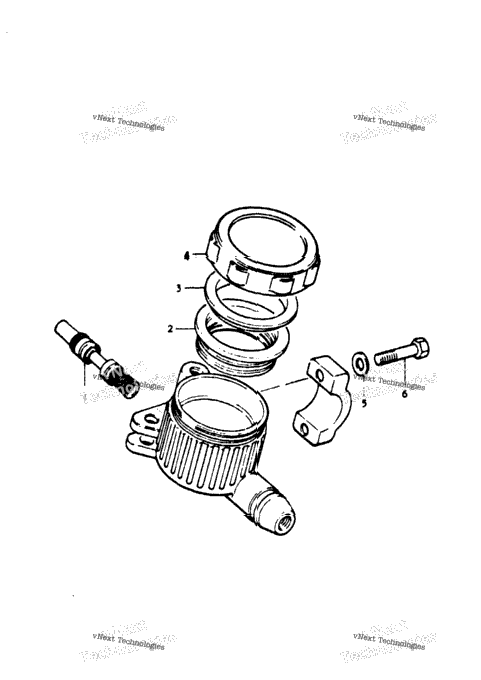 Master Cylinder (Gt750k)