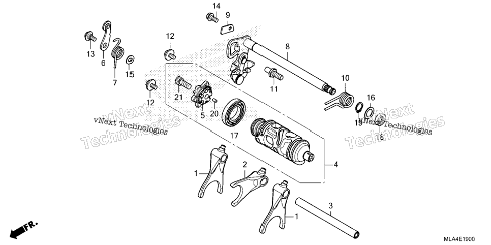 Gearshift Drum (1)