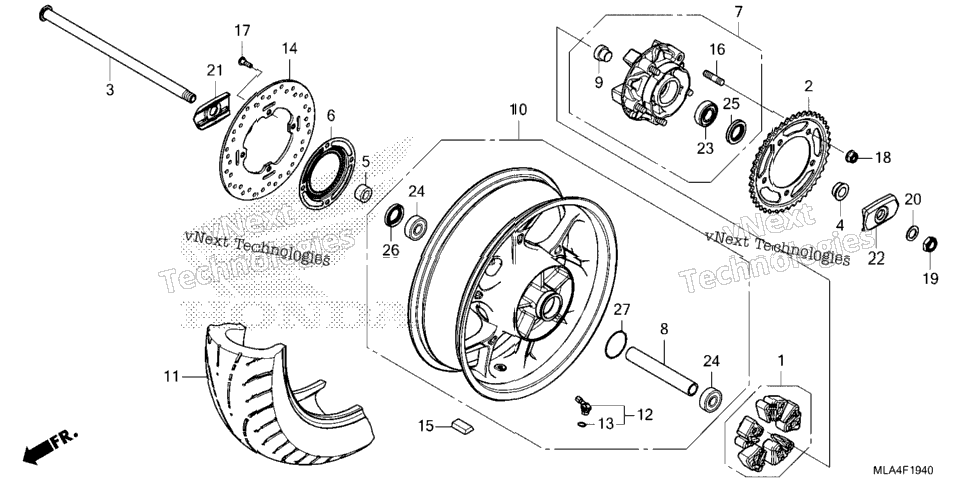 Rear Wheel