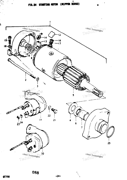 Starting Motor (Nippon Denso)
