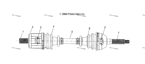 Front Drive Shaft /Ab/Ac