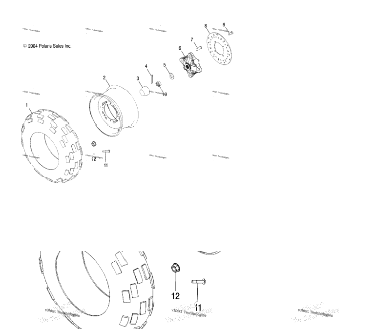 Front Wheel /Ab/Ac