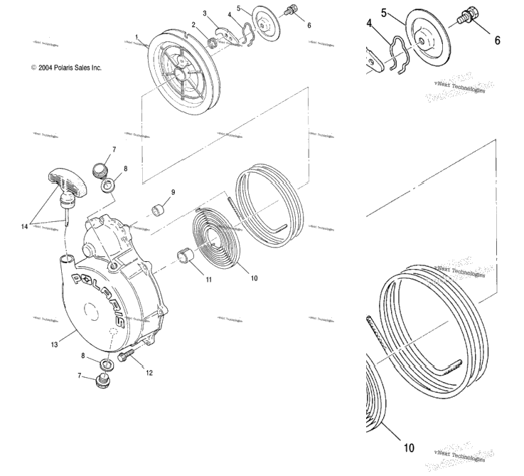 Recoil Starter /Ab/Ac