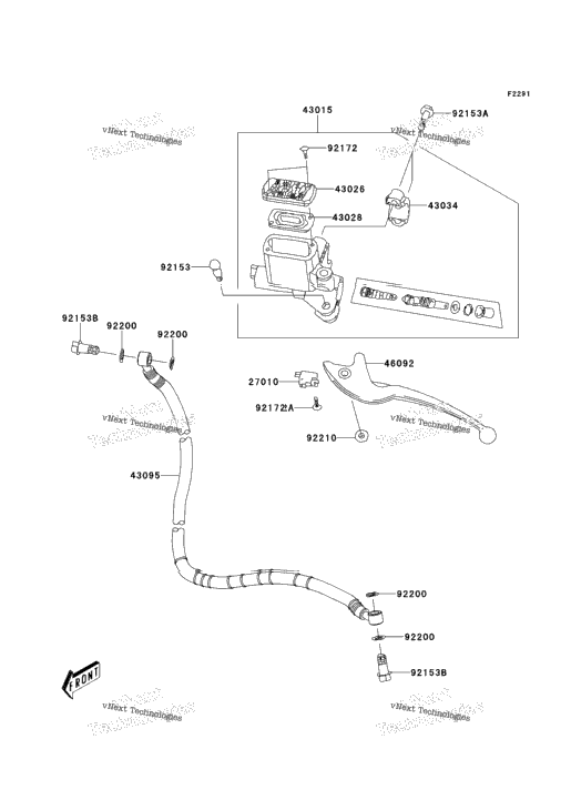 Front Master Cylinder