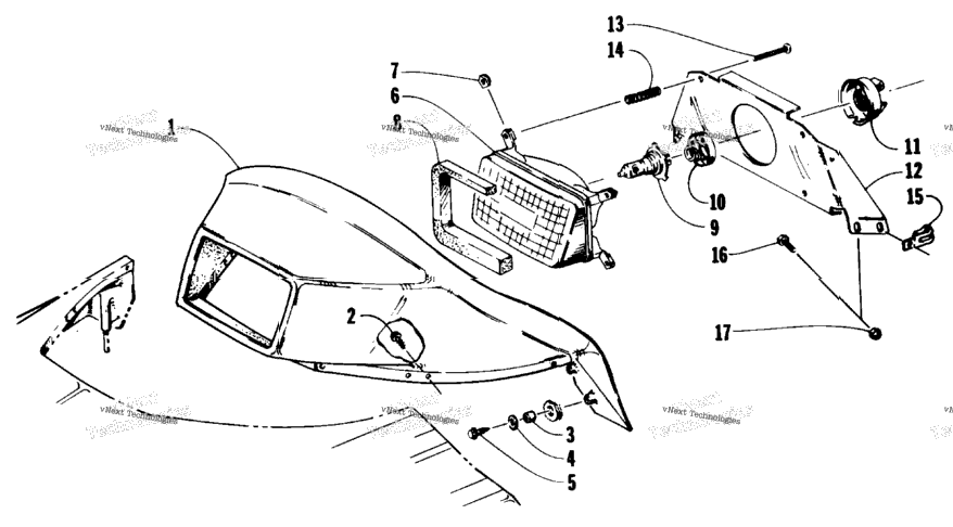 Headlight And Pod Assemblies