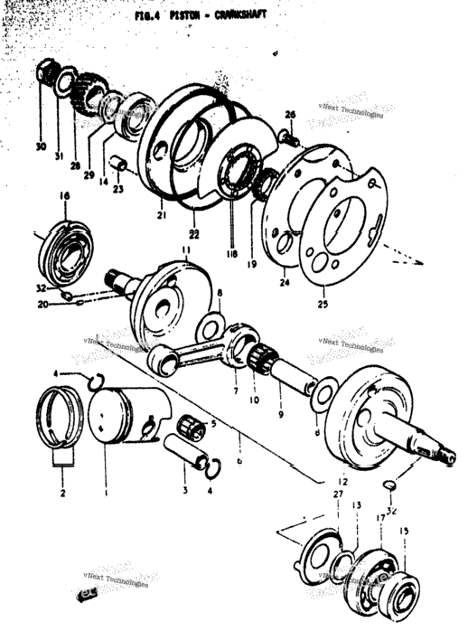 Piston - Crankshaft