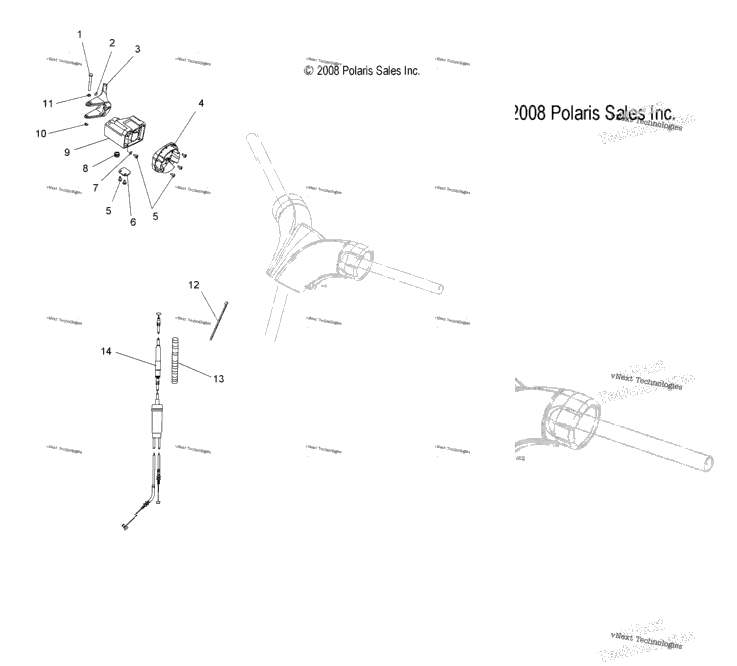 Engine, Throttle Control Asm