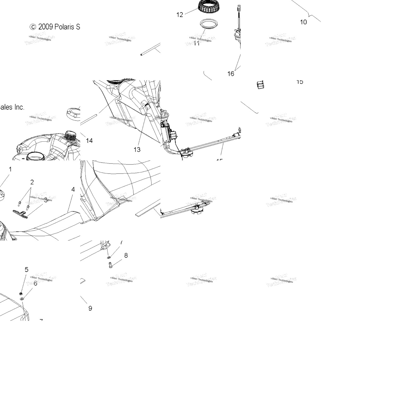 Fuel System, Fuel Tank Asm