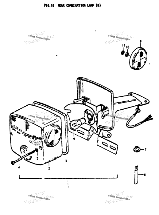 Rear Combination Lamp (Ts75b)