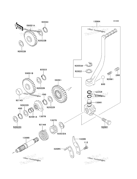 Kickstarter Mechanism