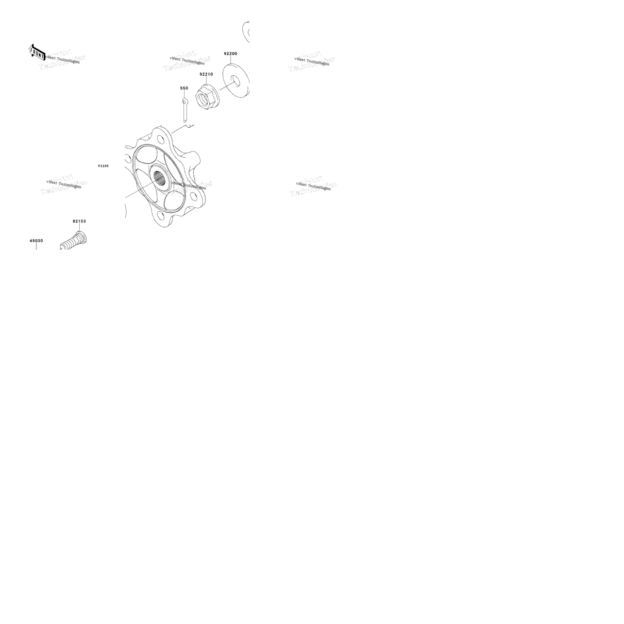 Front Hubs/Brakes