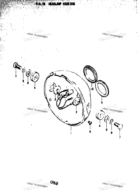 Headlamp Housing