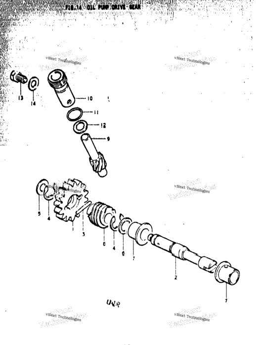 Oil Pump Drive Gear