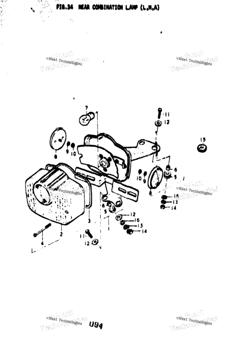 Rear Combination Lamp (L