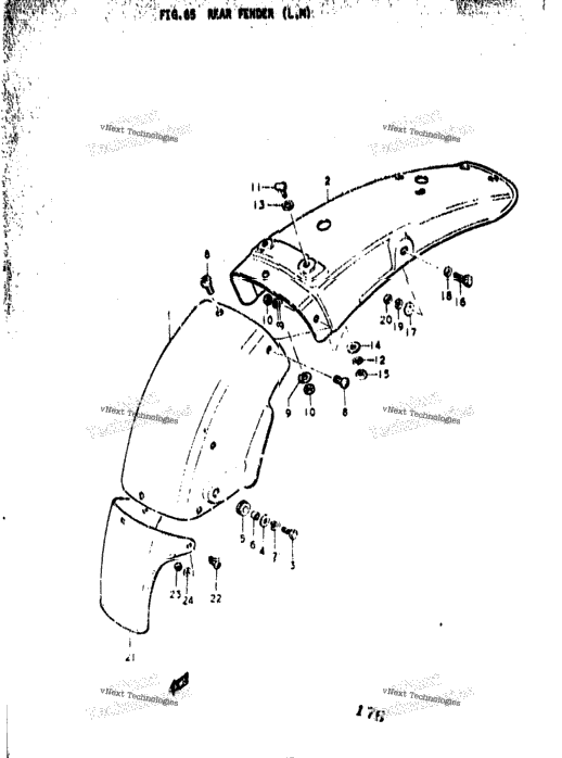 Rear Fender (L