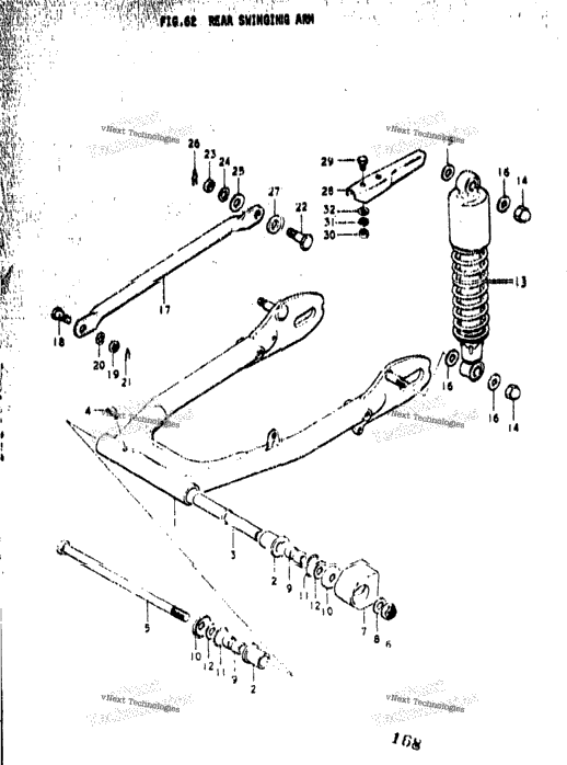 Rear Swinging Arm