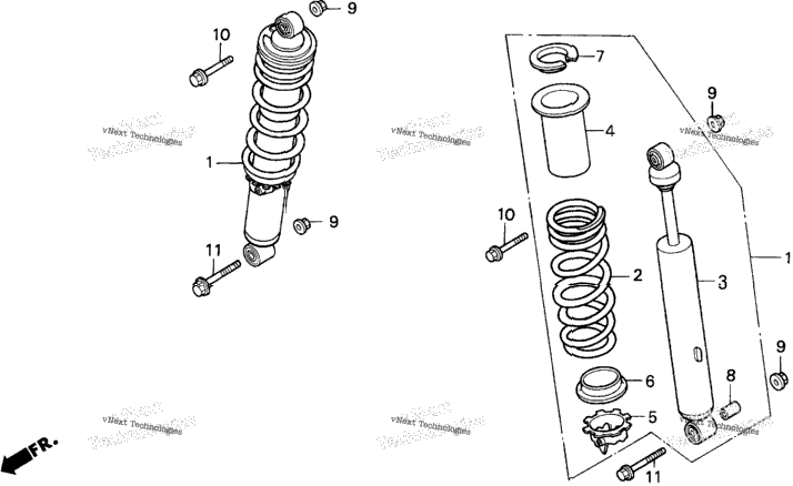 Front Shock Absorber