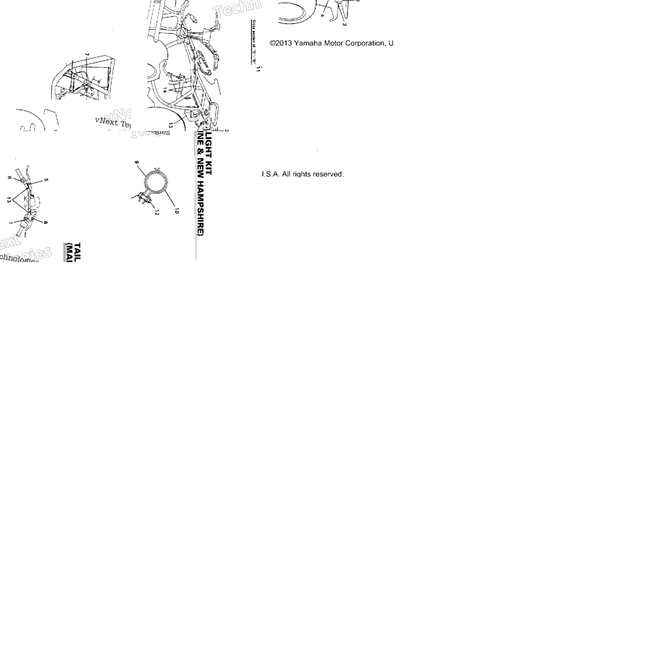 Taillight Kit (Main & New Hampshire)