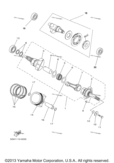 Crankshaft Piston