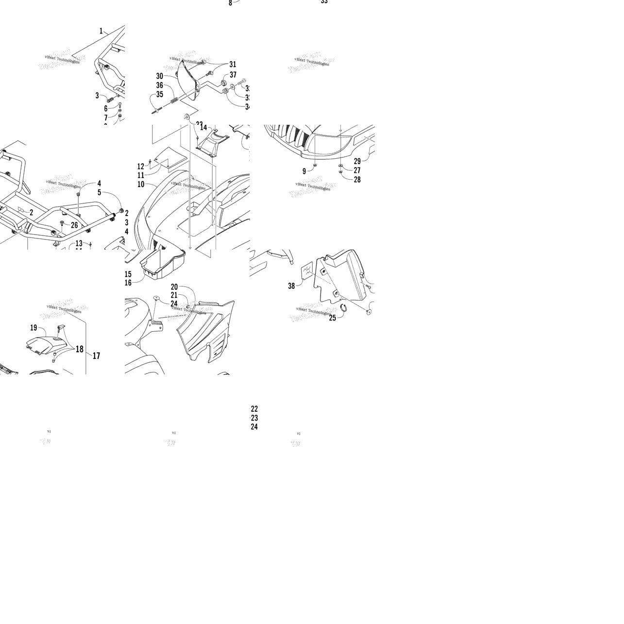 Front Body Panel Assembly