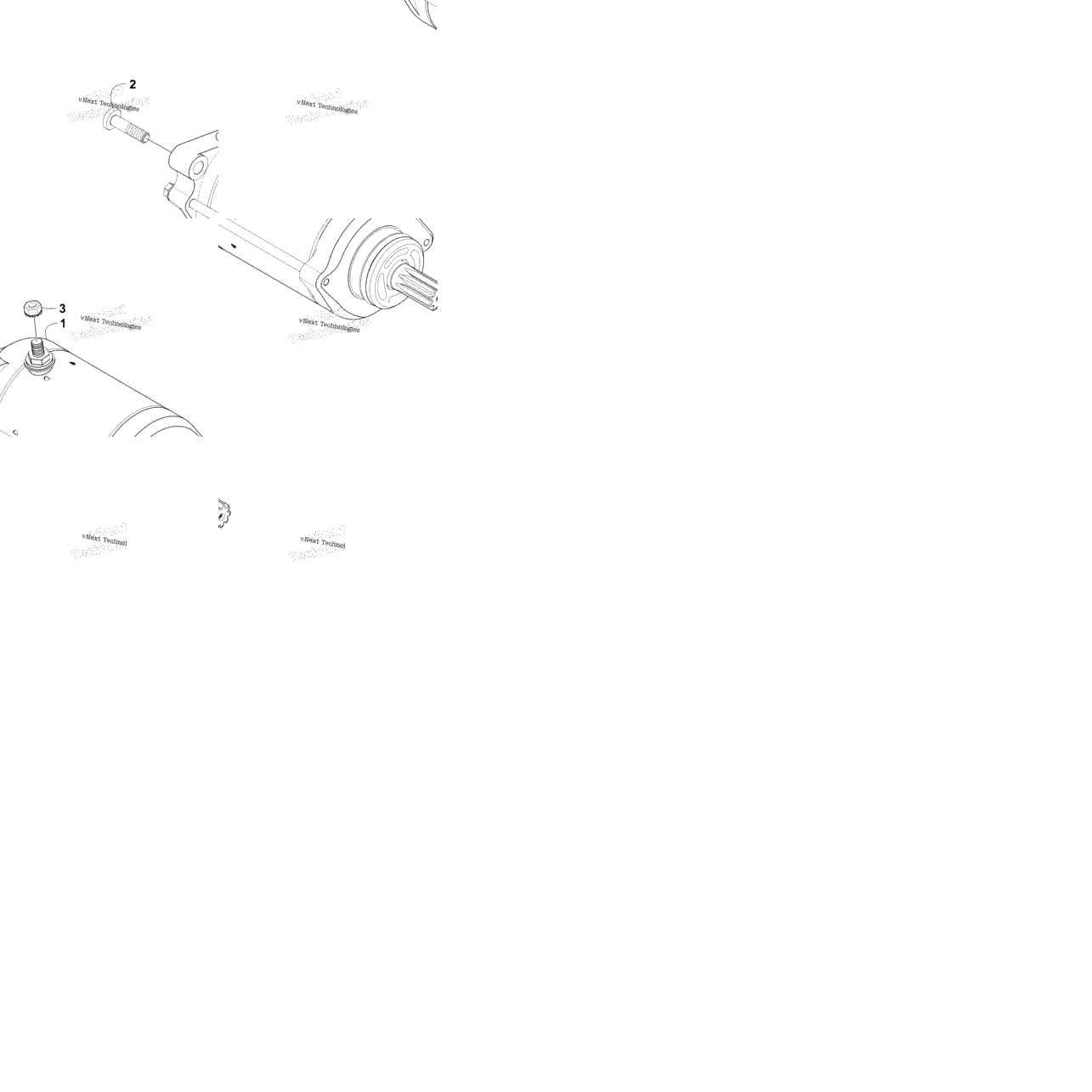 Starter Motor Assembly (Up To Vin: 4Uf07atv97t270001)