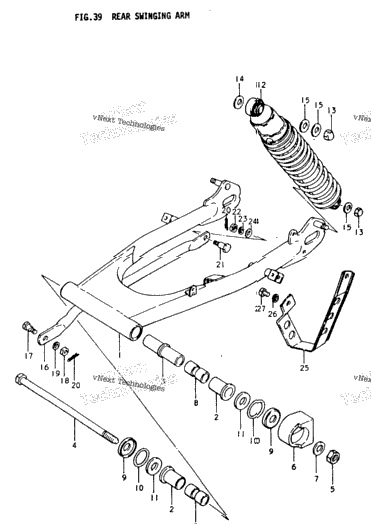 Rear Swinging Arm