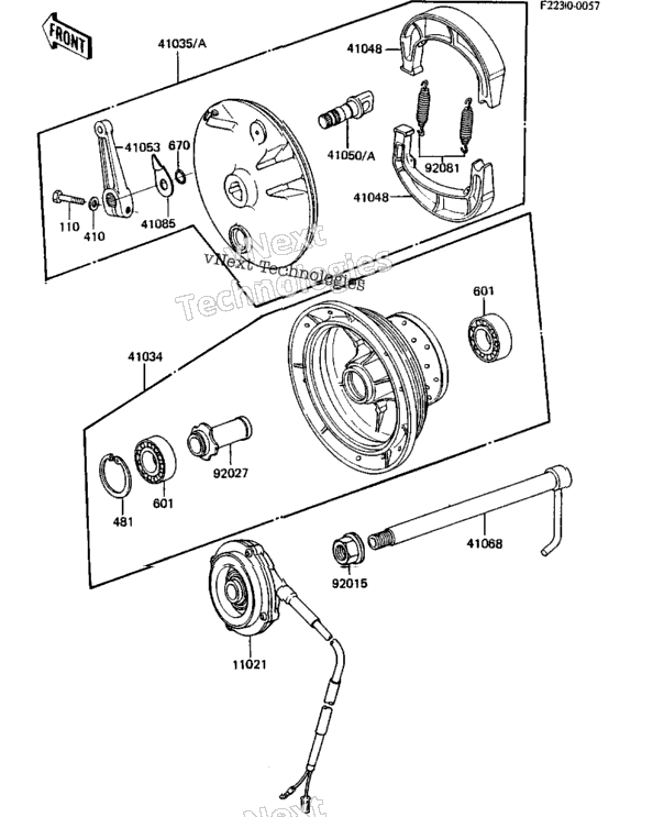 Front Hub/Brake