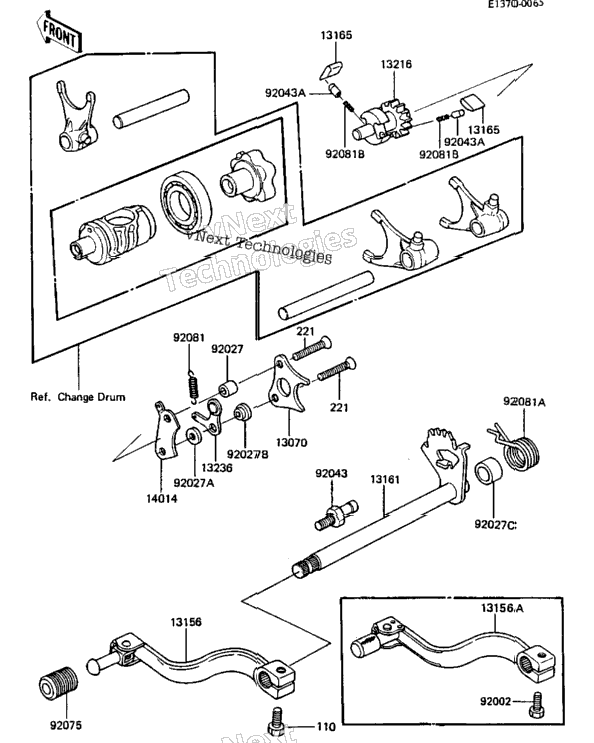 Gear Change Mechanism