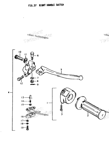 Right Handle Switch