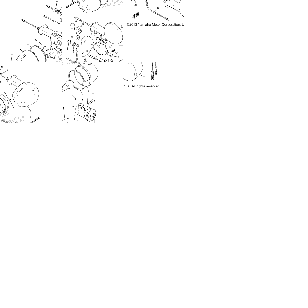 Flasher Lamp (Xs1 Alternate Parts)
