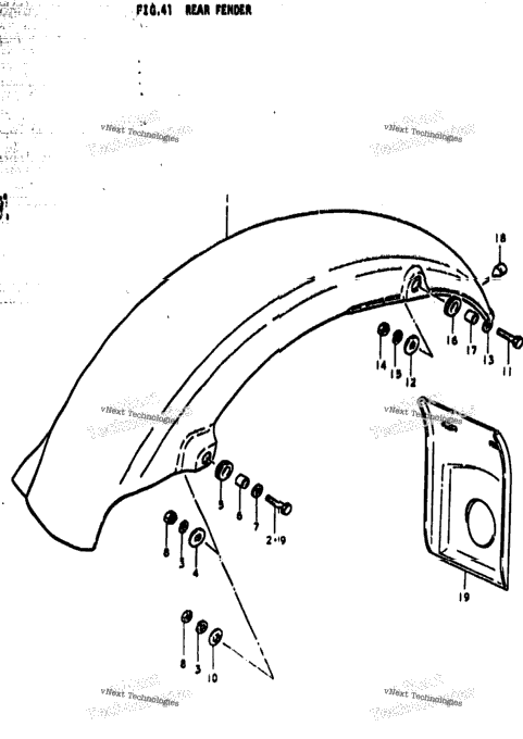 Rear Fender