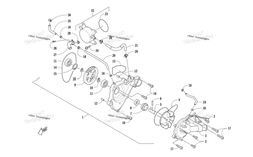 Water Pump Assembly