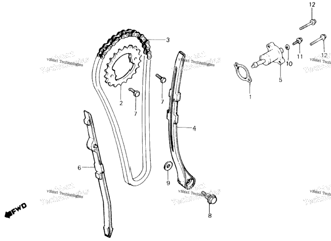 Cam Chain + Tensioner