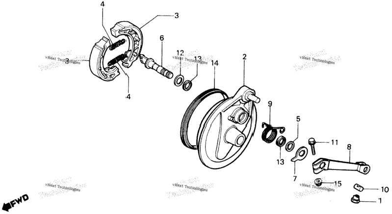 Front Brake Panel