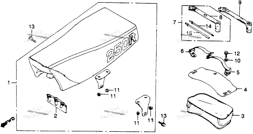 Seat + Tools