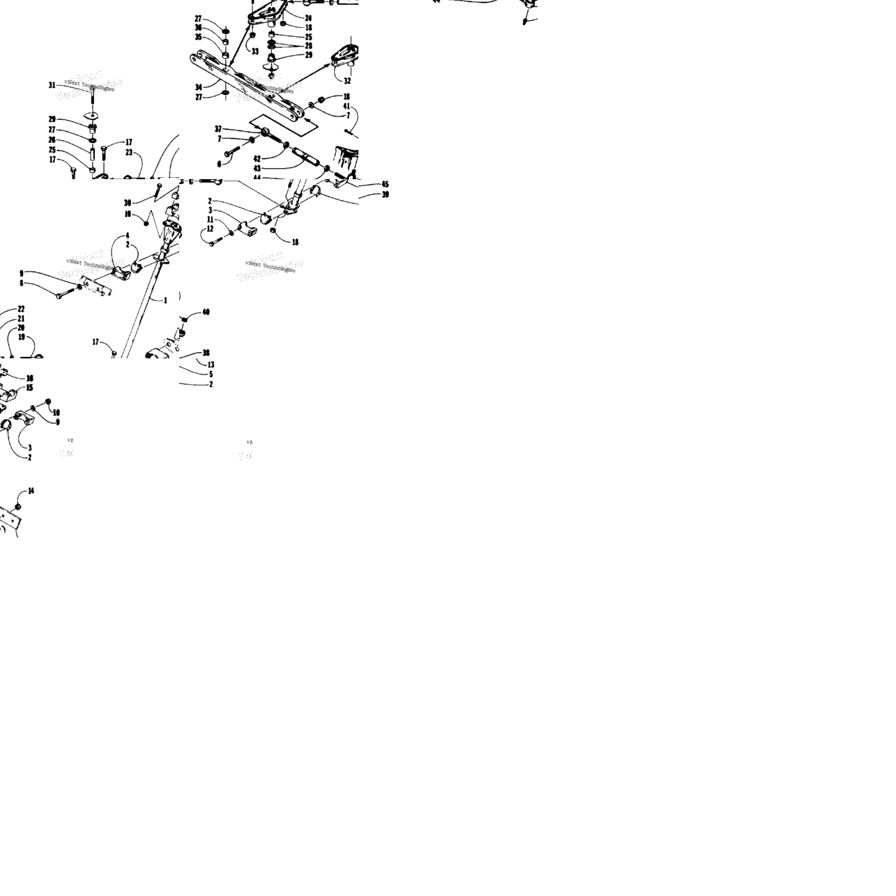 Tie Rod/Steering Post Assembly