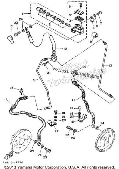Front Master Cylinder